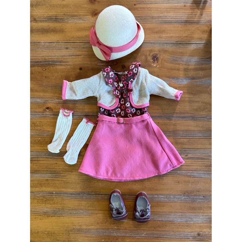 American Girl Kit Kittredge Historical Doll Original School Outfit Complete